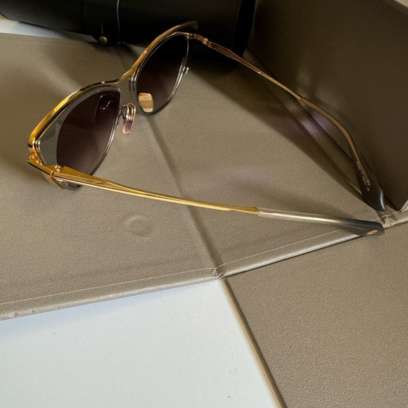 DITA X DITA VON TEESE DTS 522 03 14K GOLD AND BLACK PALLADIUM NWT - Picture 3 of 12